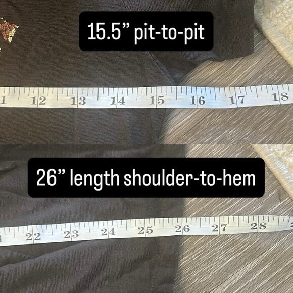 Johnson Motors VTG Y2K Brown Single-Stitch Love Poison Skull Slub T-Shirt Medium - Picture 8 of 8